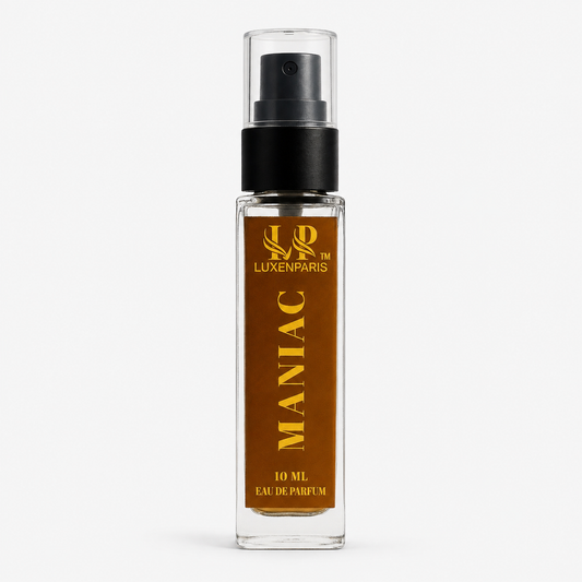 Maniac Eau de Parfum 10 ml | Citrus-Woody Luxury Perfume | LongLasting EDP | Unisex