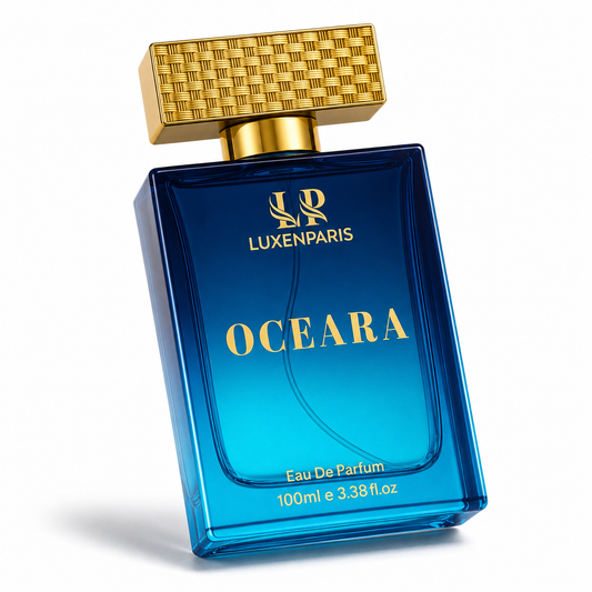 Oceara Eau de Parfum 100 ml | Oceanic-Fresh Luxury Perfume | Clean Marine & Cedar | Long-Lasting EDP | Unisex